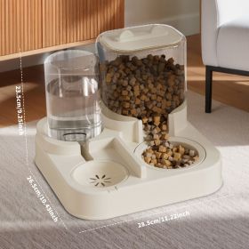 Large capacity transparent automatic pet feeder with timed and quantitative feeding, APP remote control