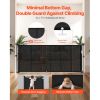 Retractable Baby Gate, 34 inch Tall, Extends up to 71 inch Wide, Retractable Gate for Kids or Pets, Mesh Material, Easy to Install for Indoor Stairs