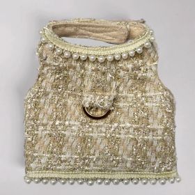 Envogue Dog Harness (Color: Gold Ore, size: SM)