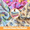 Dog Blankets for Dogs, 3 Pack Dog Blanket Washable 23" x 16", Fuzzy Soft Pet Mat Throw Cover for Kennel Crate Bed, Cute Paw Pattern, Cat Blanket